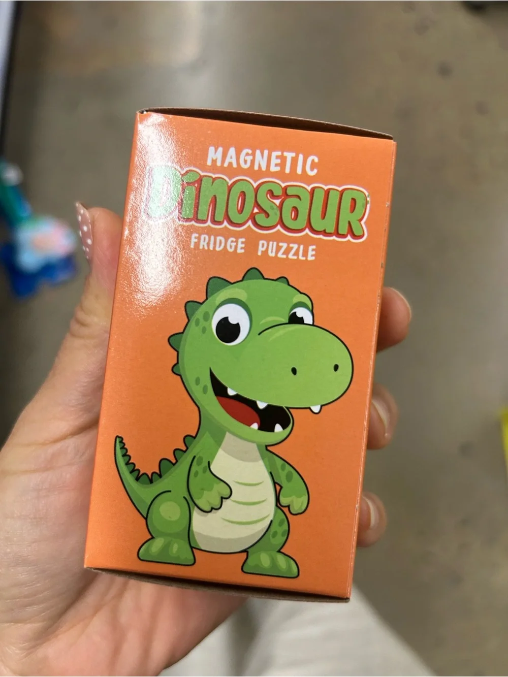 Magnetic Dinosaur Fridge Puzzle